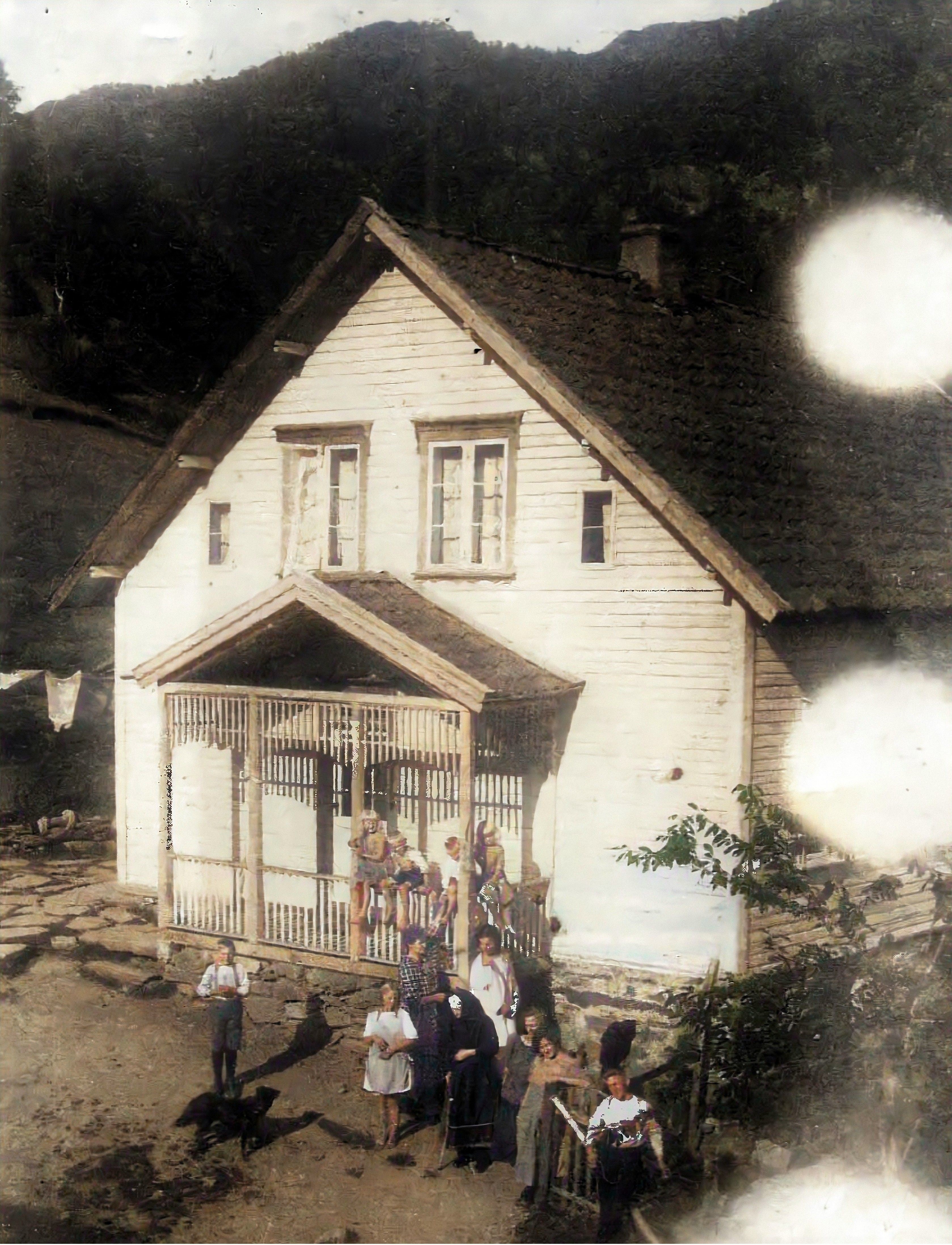 Huset på Bakkedal ca 1925