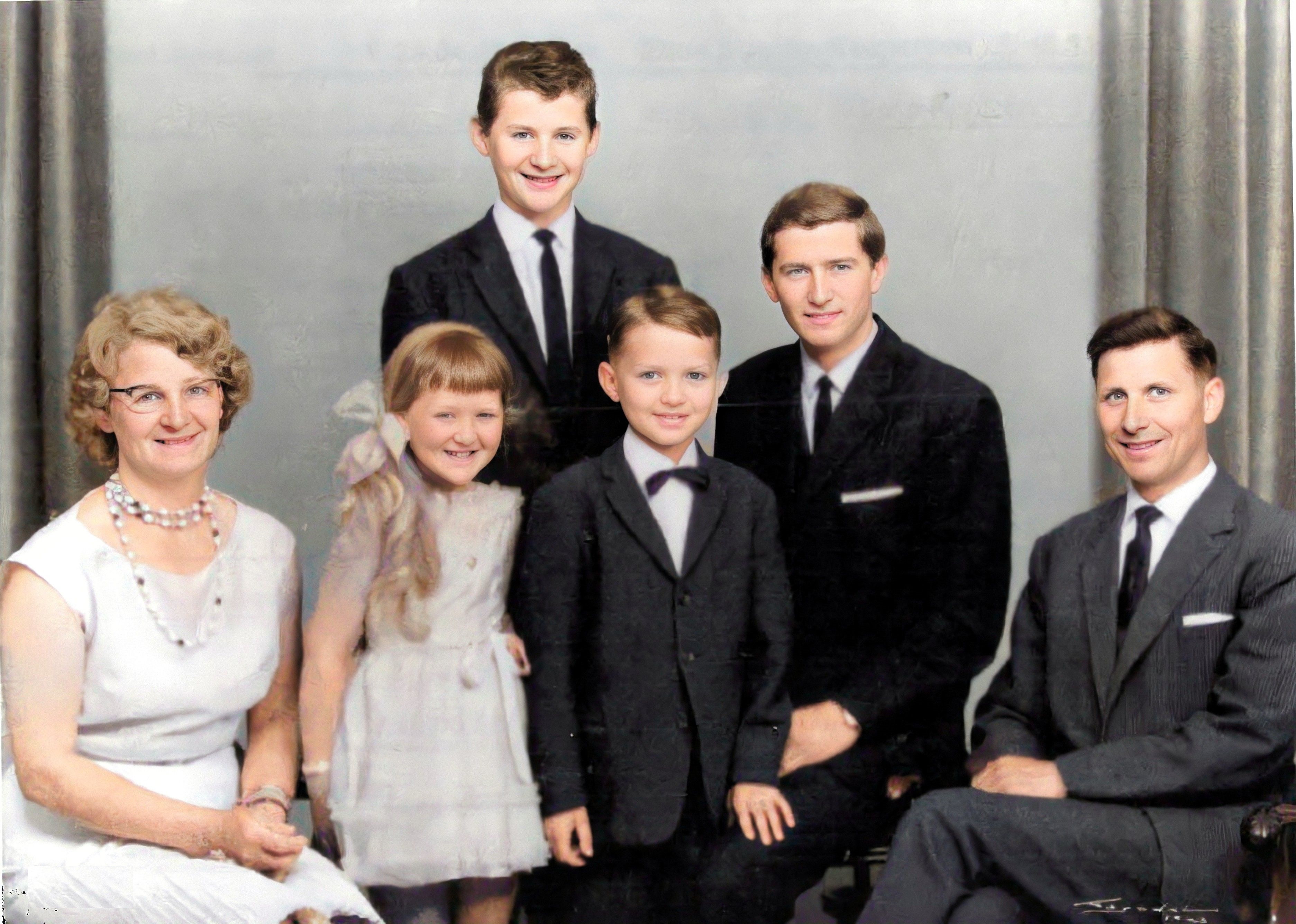 Familien Solveig Bakkedal og Karl Arthur Sjødin