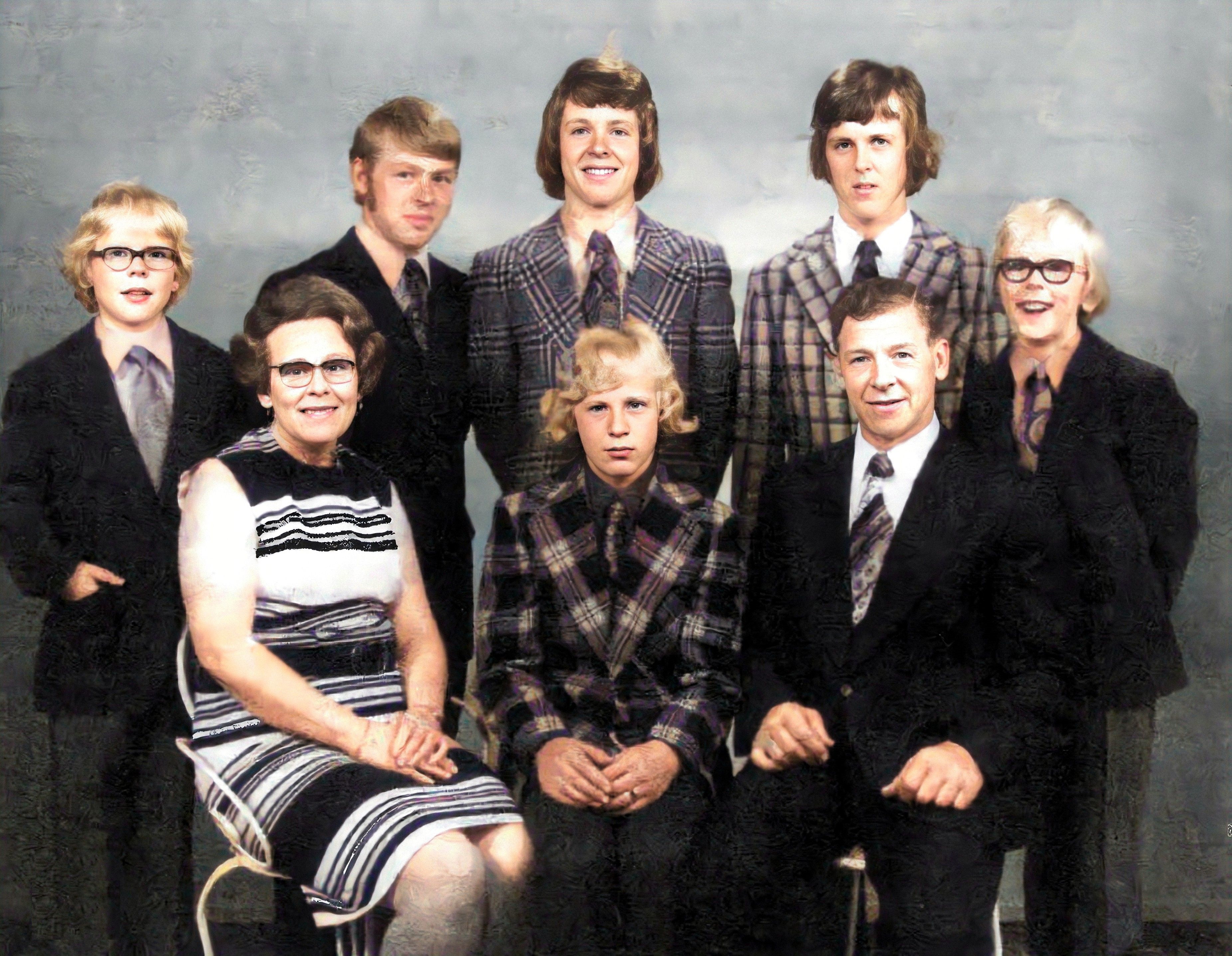 Familien Haakon Bakkedal og Margit Fatland