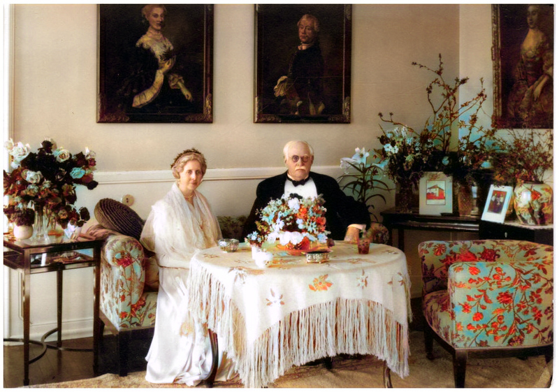 Marie de Fine von Krogh Beyer og Dirck Blaauw