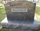 Gravestone for Frederick Magnus